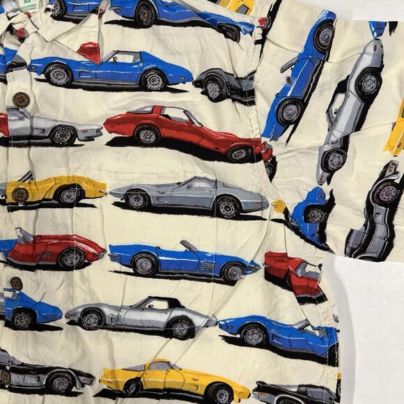 Vintage Reyn Spooner Hawaiian Traditionals Corvette Shirt Mens Size M Rayon USA - Picture 3 of 7